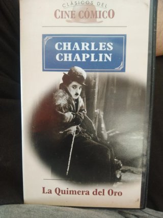 VHS La Quimera del Oro - Charles Chaplin