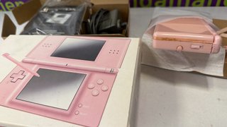 NINTENDO DS LITE ROSA CON CAJA