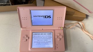 NINTENDO DS LITE ROSA CON CAJA