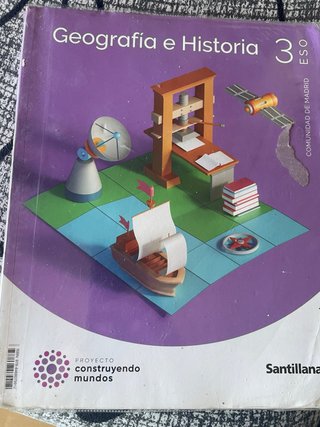 Geografía e Historia, 3 ESO, Comunidad de Madri...