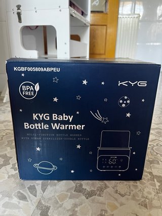 Esterilizador y Calienta Biberones KYG 2en1