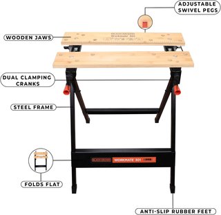 Banco de Trabajo BLACK+DECKER Workmate 301