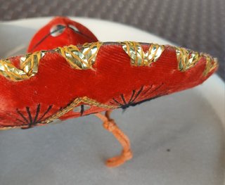 Mini Sombrero Messicano Arredo cm13x16