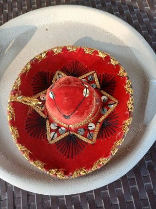 Mini Sombrero Messicano Arredo cm13x16