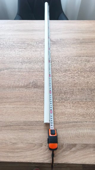 Barra 100cm IKEA blanca