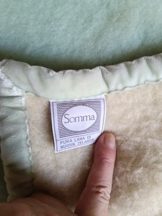Coperta matrimoniale Somma in lana di Nuova Zeland