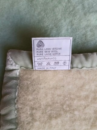 Coperta matrimoniale Somma in lana di Nuova Zeland