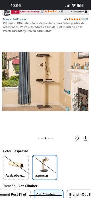 PetFusion Ultimate - Torre de Escalada para Gatos
