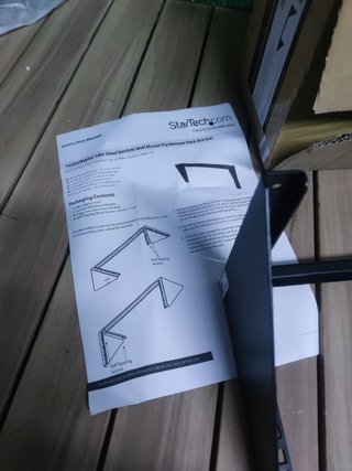 StarTechcom Bracket de 4U de Montaje en Pared