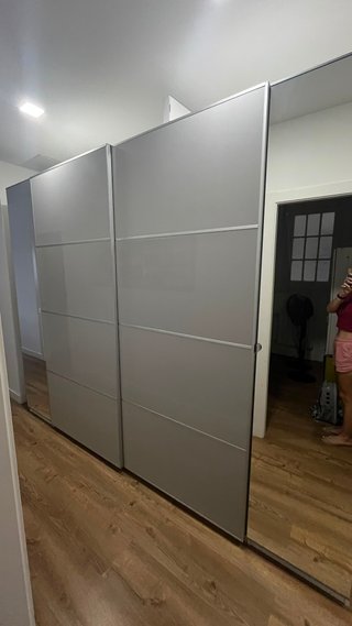 Armario IKEA PAX 300x66x240cm Espejo Correderas