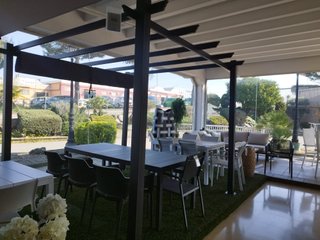 Pérgola Aluminio 3x3m Negra