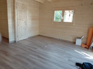 Puerta de madera interior