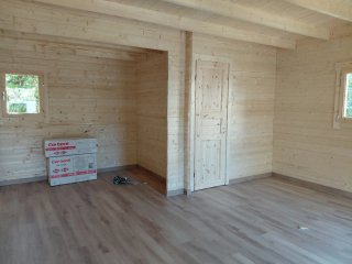 Puerta de madera interior