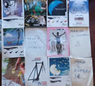 Bici Sport 2001 - 9 numeri rivista di ciclismo