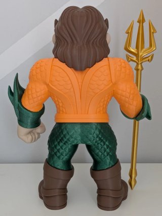 Figura Fanart de Mario x Aquaman