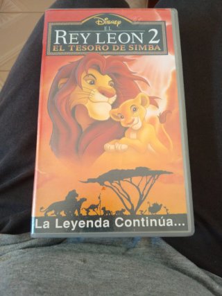 El Rey León 2 VHS (Español)