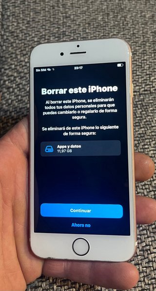 iPhone 6s 64GB Libre + Funda