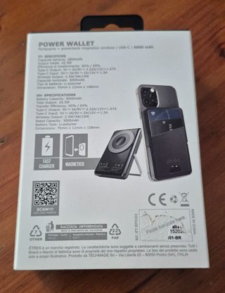 Power Bank / Porta carte Etres