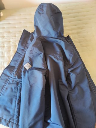 Chaqueta Hollister Azul con Capucha