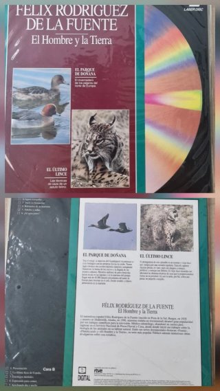 Laserdisc Felix Rodriguez de la Fuente