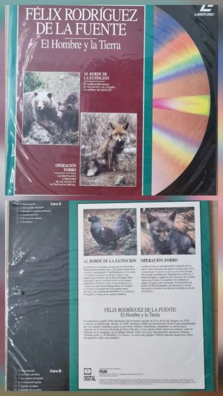 Laserdisc Felix Rodriguez de la Fuente