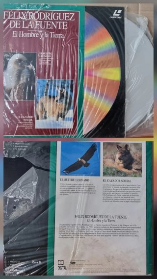 Laserdisc Felix Rodriguez de la Fuente