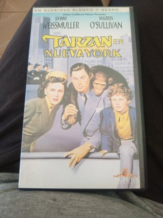 Cinta VHS Tarzán en Nueva York
