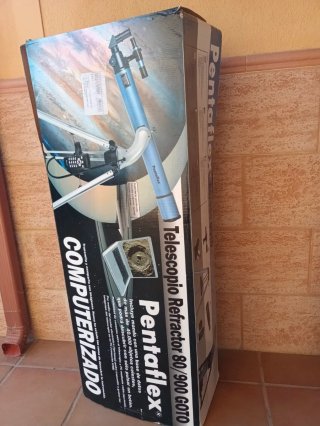 Telescopio Pentaflex Refractor 80/900 GOTO