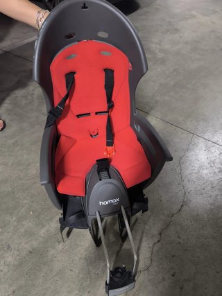 Hamax Smiley Silla Portabebés Bicicleta