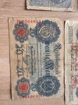 Colección Billetes III Reich Alemán