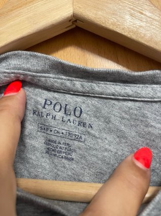 Camiseta Polo Ralph Lauren Gris