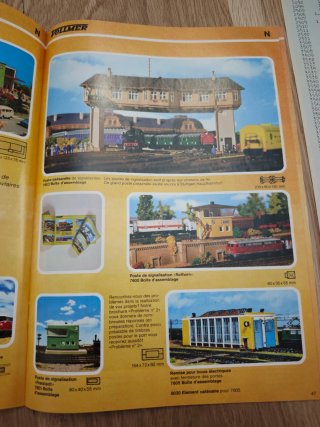 Revista Catálogo Maqueta trenes Vollmer 78