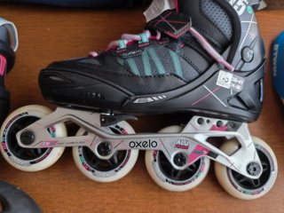 Patines en línea talla 38-41 Regalo casco...bolsa.