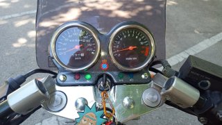 Suzuki GS 500 Negra