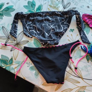 Set 4 slip Bikini da bagno Donna Taglia 40
