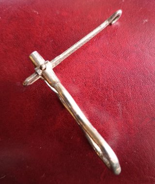 Antiguo gancho abotonador de viaje
