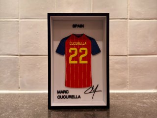 Camiseta Fútbol 3D Personalizada con Marco