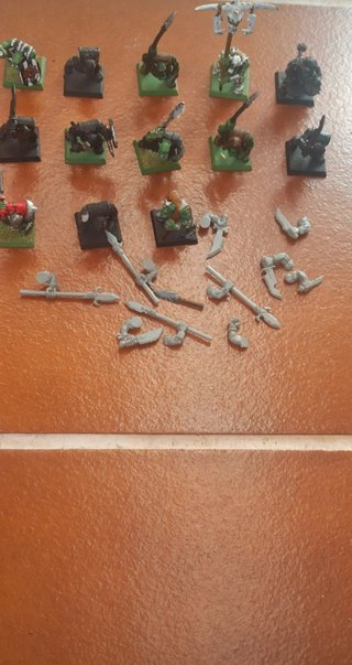 Warhammer guerreros orcos I