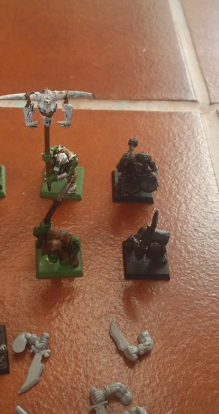 Warhammer guerreros orcos I