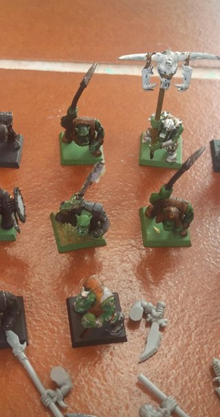 Warhammer guerreros orcos I