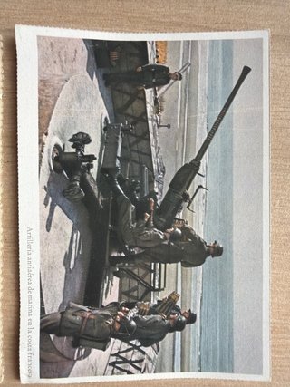 2 Postales III Reich - Artillería