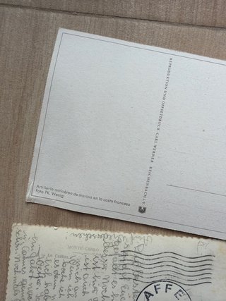 2 Postales III Reich - Artillería