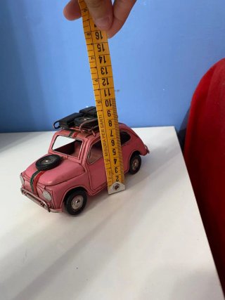 Modellino Fiat 500 Safari Rosa