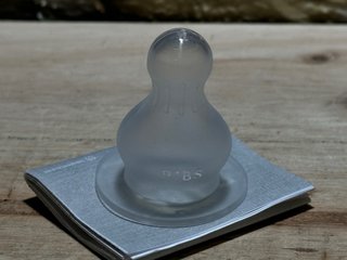 BIBS 2 Tetinas Silicona Biberon Flujo Medio