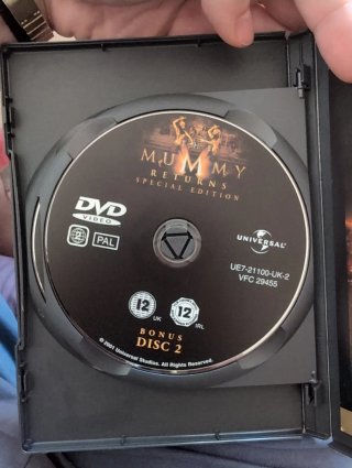 DVD La Momia Regresa Edición Especial (Inglés V.O.