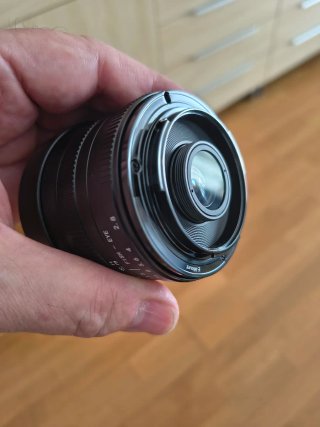 Objetivo 7Artisans 7.5mm F2.8 II APS-C E-Mount