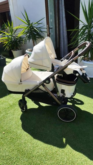 Silla de paseo gemelar Gazelle