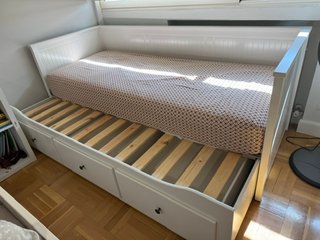 Diván IKEA HEMNES 80x200 con 3 cajones