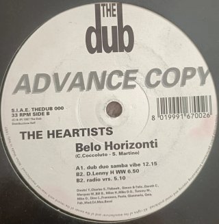 The Heartists - Belo Horizonti 12 Vinilo