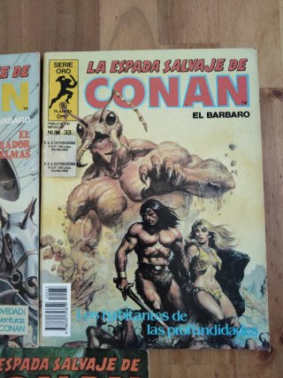 La espada salvaje de Conan 21, 26, 27, 29 y 33